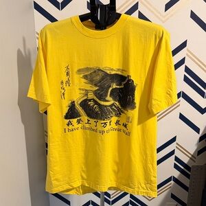 Vintage x Great Wall of China Souvenir T - shirt  XL